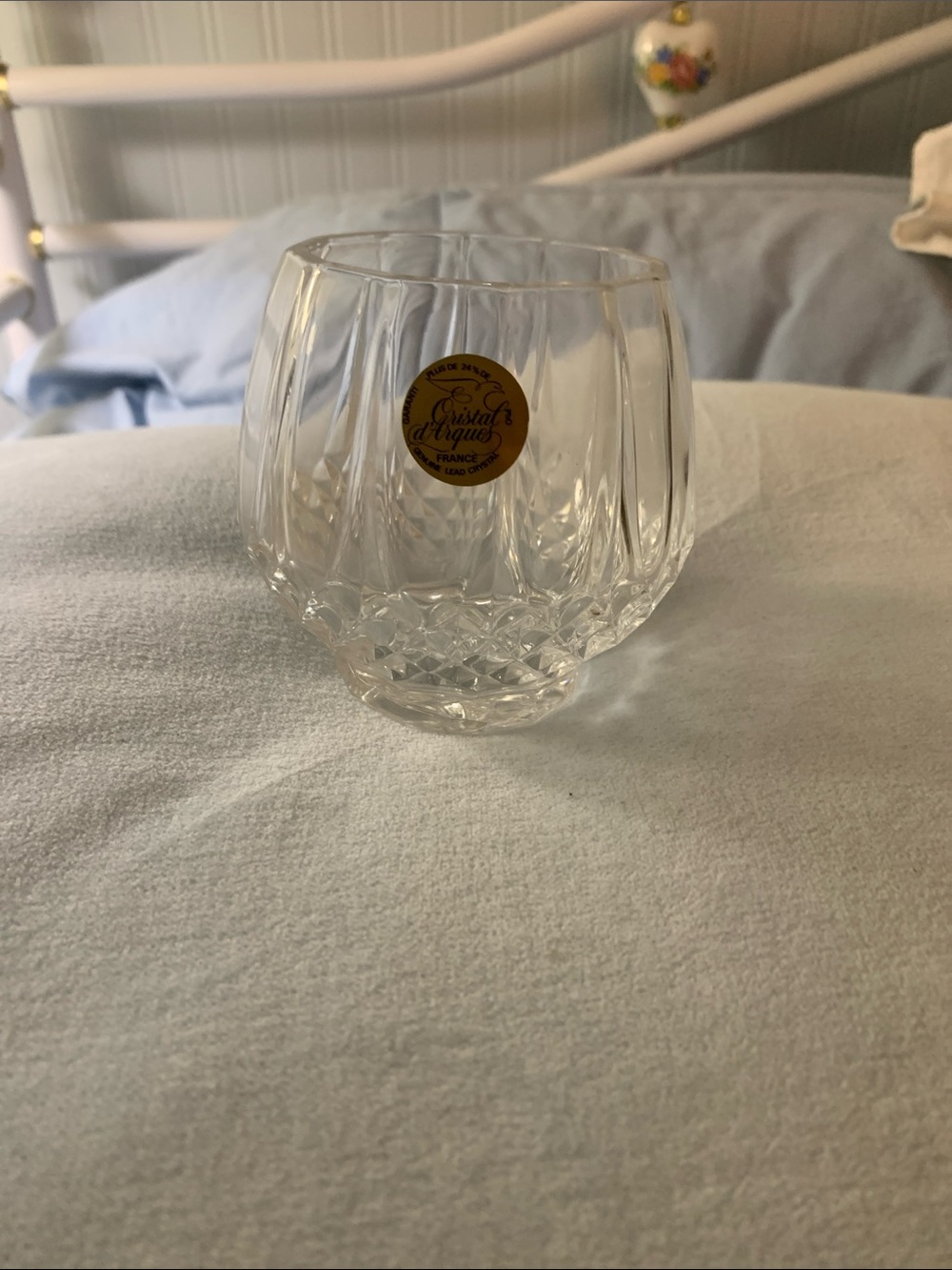 Cristal d'Arques Clear Lead Crystal Tumbler - Clear